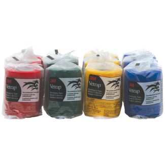 Bandage Cohesive Vetrap 10cm Hunt Green