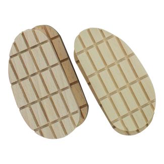 Hoof Block Wood 12-pack